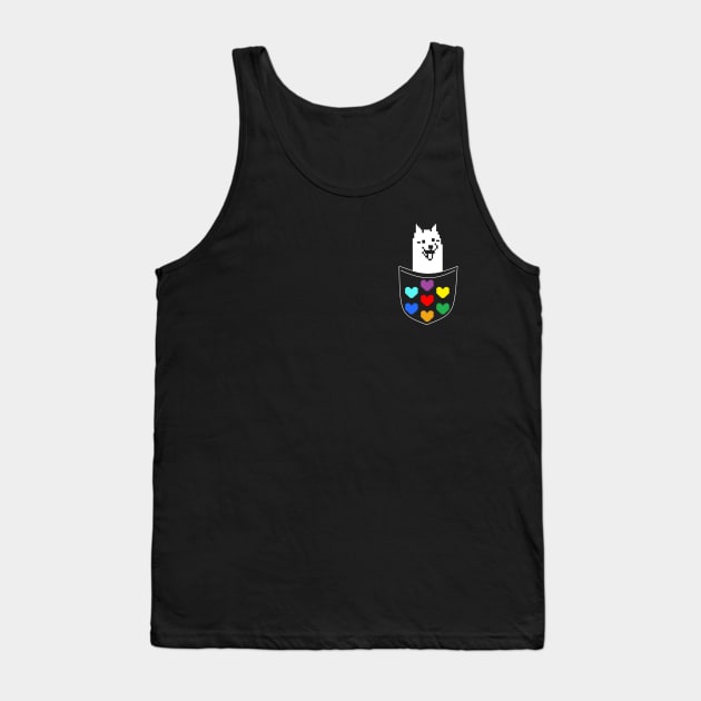 Pocket Dog Tank Top by mimilo